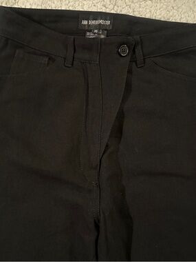Ann Demeulemeester Black Slim Waist Pants